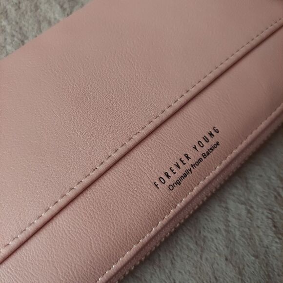 Forever Young Pink Wallet Wristlet - Picture 2 of 10